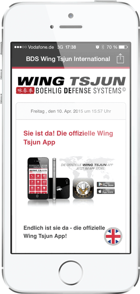 Beispiel-App von Hellwach Apps